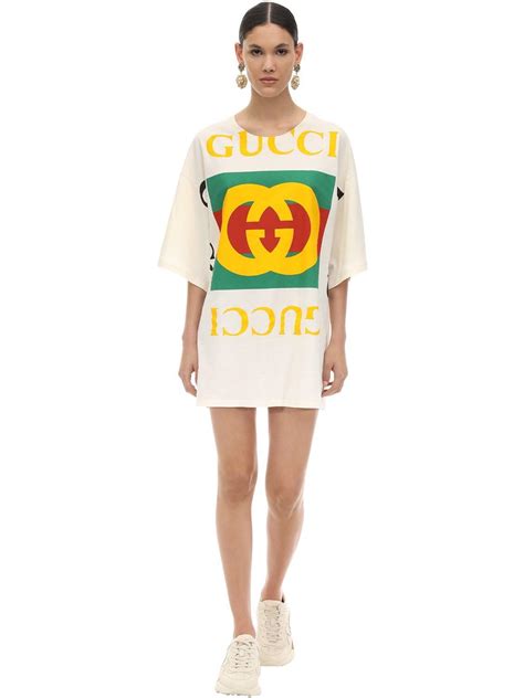 gucci t shirt dress|gucci summer dresses.